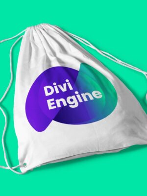 Bag1.jpg Divi Engine String Bag (Big Logo)